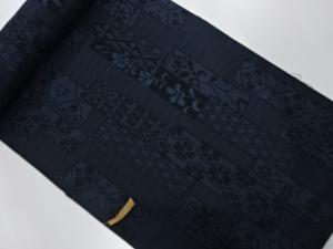 アンティーク　正絹　紬　着尺反物